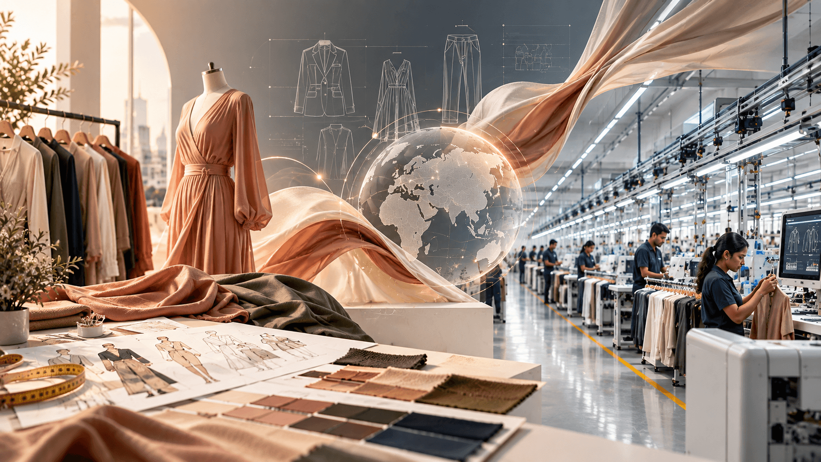 Apparel design, development and manufacturing at Allison Exports