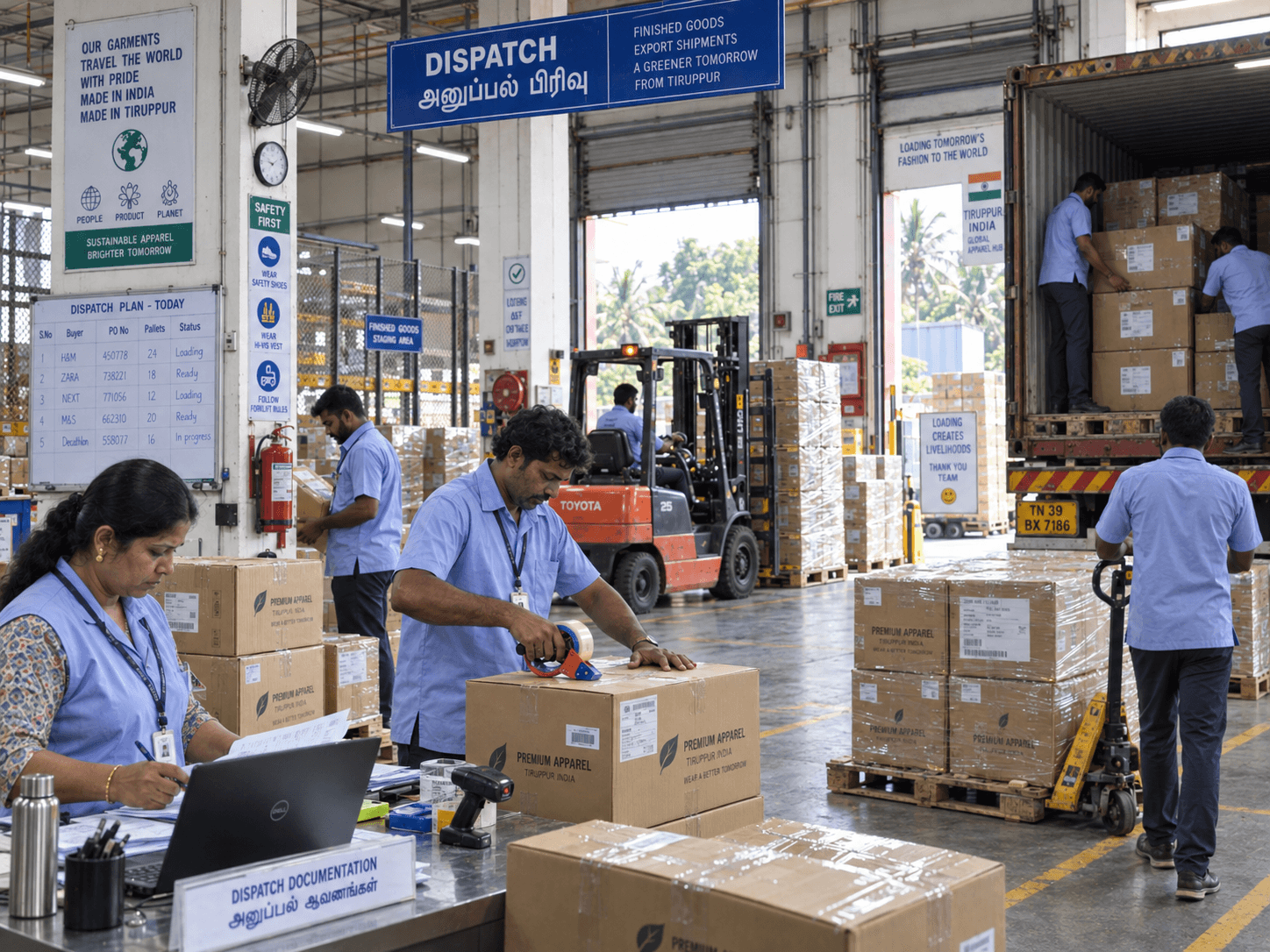 Logistics and shipping