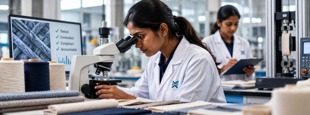 Product safety testing and quality control in the laboratory